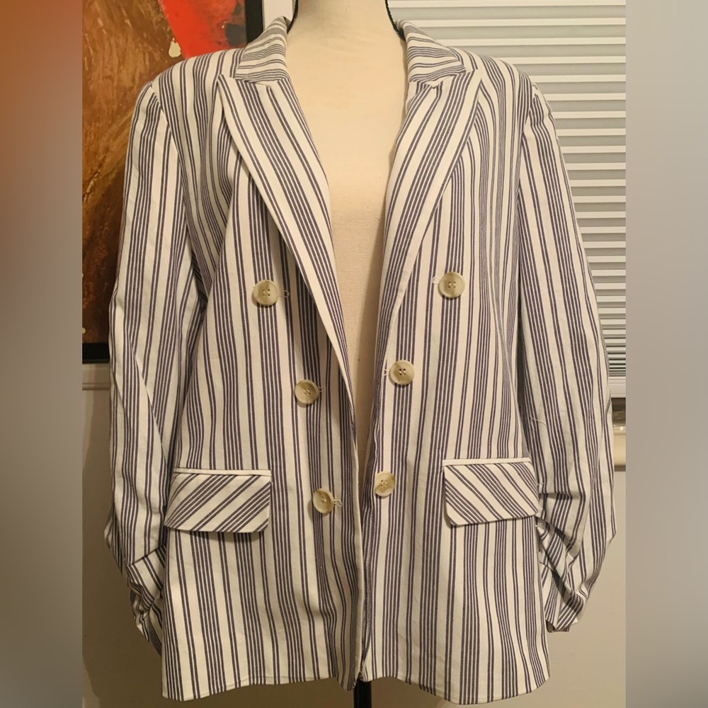 1. STATE 100% Cotton blazer. Size XL,  NWT